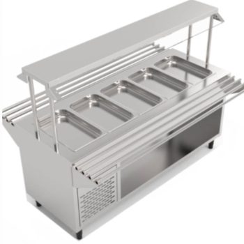 Conserto de balcão serfservice aquecido e refrigerado